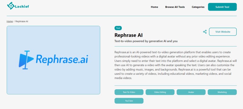 Rephrase.ai 