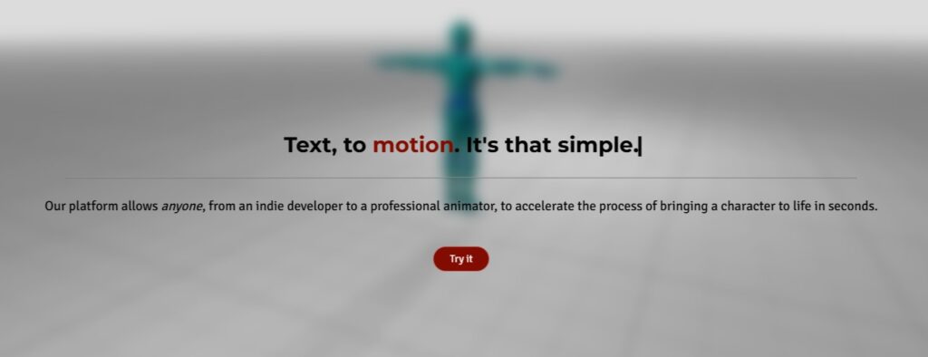 Text2Motion.ai